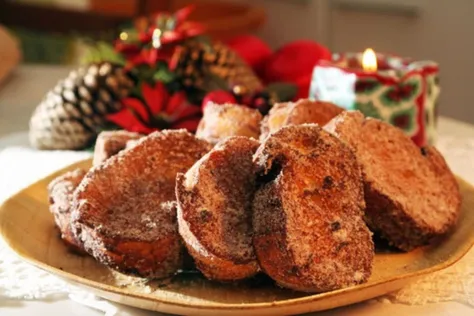 Receita de rabanada de natal